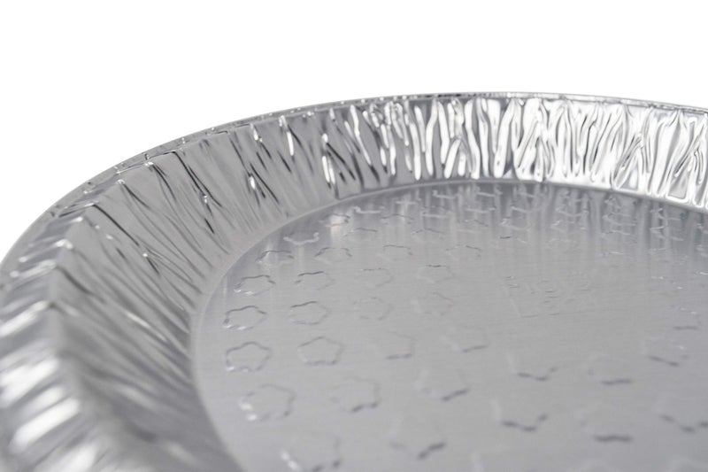 Fig & Leaf (60 Pack) Premium 9-Inch Pie Pans l Disposable Aluminum Foil l Heavy-Duty l Tin Plates for Tart Quiche Pies - Image 5